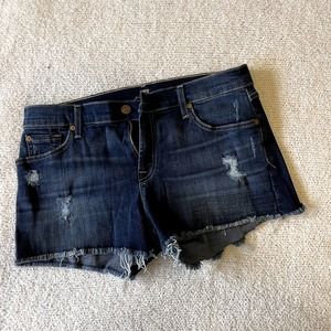 Seven For All Mankind Denim Cut-off Shorts Size 30
